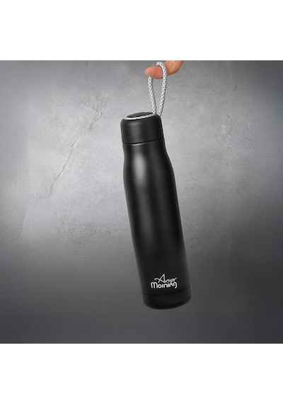 Any Morning Espresso Seti: 240 Ml Moka Pot + 600 Ml Çelik Termos + Elektrikli Ayarlanabilir Öğütücü