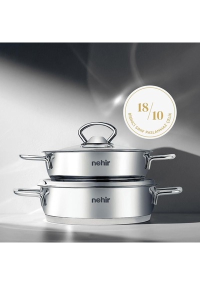 Silver 4 Parça Paslanmaz Çelik Sahan Seti 18-20 Cm 4.7 99 Değerlendirme 23 Soru & Cevap Diğer