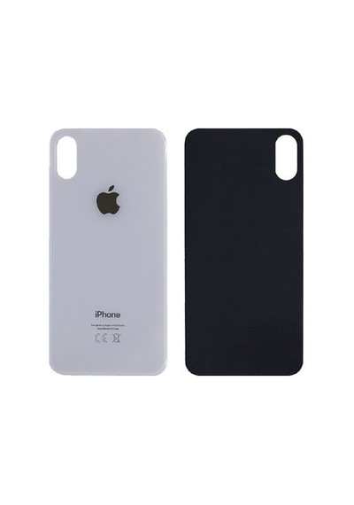 Cep Telefonu Apple Uyumlu iPhone Xs Arka Pil Batarya Kapağı Beyaz