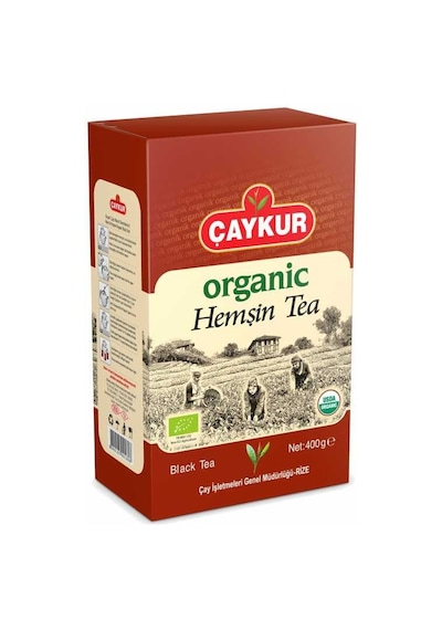 Çaykur Organik Hemşin Siyah Dökme Çay 2 x 400 G
