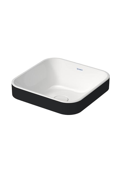 Duravit Lavabo Çanak Happy D.2 Plus 40 x 40 CM. Içi Beyaz Dışı Si