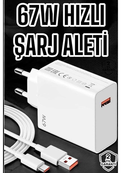 67w Şarj Aleti Turbo Hızlı Type-c Şarj 07140721
