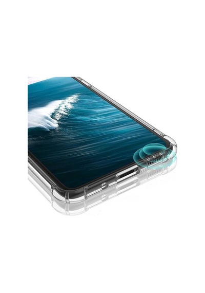 Galaxy A21s Kılıf Zore Nitro Anti Shock Silikon Renksiz