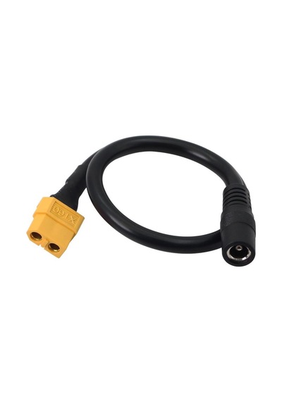 Dc Jack Dişi- Xt60 Dişi Dönüştürücü Kablo 20 Cm