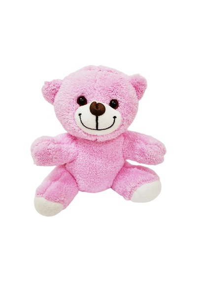 Bay Pembe Peluş Ayıcık, Kar Küresi Ve Pembe Çikolata Not Defteri Hediye Seti Najmaddin Standart
