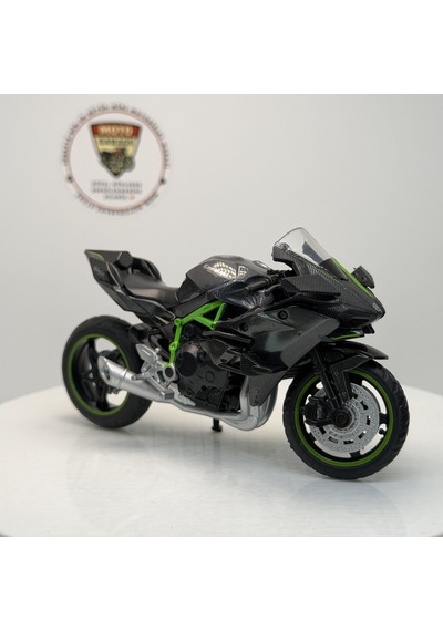 Kawasaki Ninja H2r - 1:18 Ölçek 12cm Kutulu Diecast Model