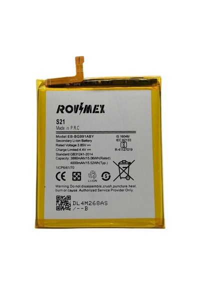 Samsung Galaxy S21 Sm-g991b Rovimex Batarya Pil