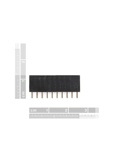5 Adet - 1x10 Tek Sıra 10 Pin Dişi Header Soket Pcb Uyumlu Konnektör
