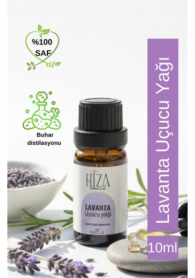 Hiza Herbal Care %100 Doğal Lavanta Yağı İntermedia 10 ML