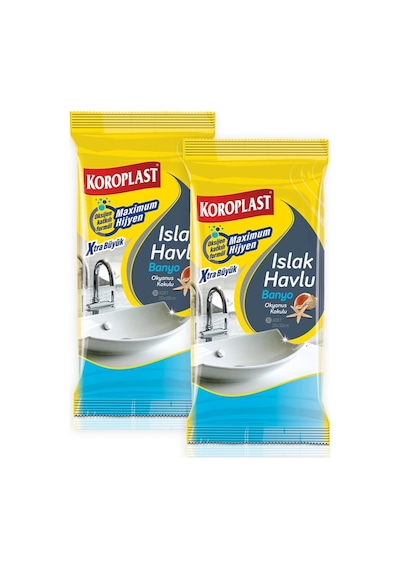 Koroplast Islak Havlu Banyo Okyanus Kokulu 2 x 30'lu