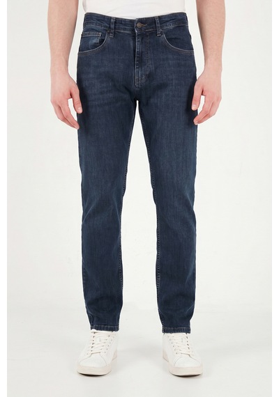 Buratti Pamuklu Comfort Fit Normal Bel Jeans Erkek Kot Pantolon 4400c51texas Lacivert