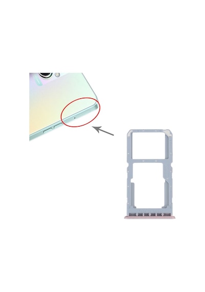 Oppo A96 Sim Kart Tepsisi Sim Aparatı - Mavi