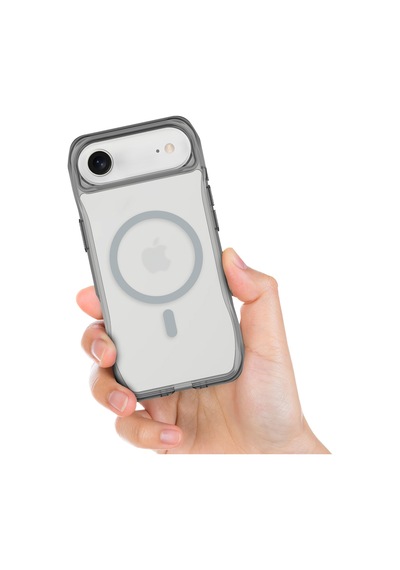 Buff Apple Uyumlu iPhone 17 Air Magsafe Octa Shield Kılıf Açık Gri