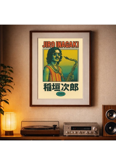 Jiro Inagaki Limited Edition Pop Art Poster