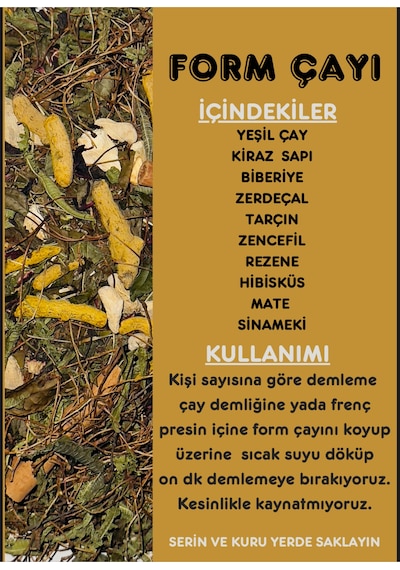 Birinci Sınıf Organik Form Çayı, Rize İlk Hasat Yeşil Çay, %100 Doğal, El Yapımı, 50 Gr