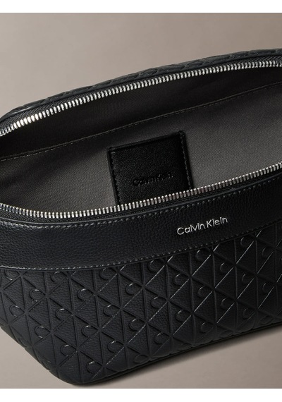 Calvin Klein Erkek Marka Logolu Günlük Kullanıma Uygun Siyah Bel Çantası Lv04d3205g Ub1