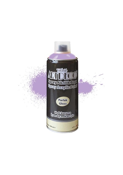 Artdeco Akrilik Sprey Boya 400 ML Lila