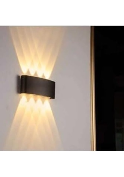 15w Kapri Led Aplik Dış Mekan Amber ,amber, Açık