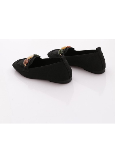 Dgn Pm386-k4003 Kadin Babet Siyah Triko
