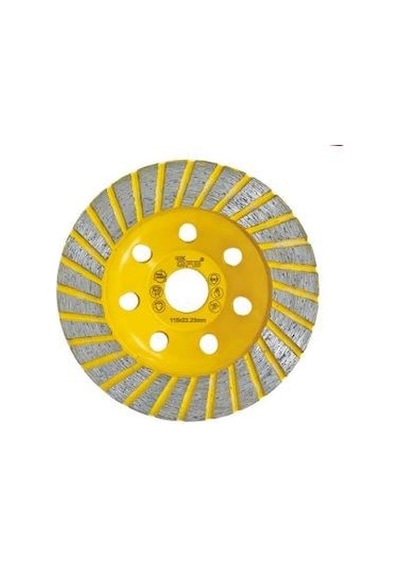 Turbo Elmaslı Taşlama Diski 115 Mm