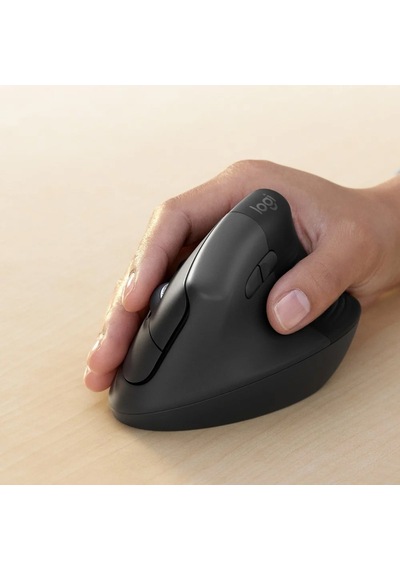 Logıtech Lift Business Kablosuz Ergonomik Dikey Mouse - Siyah-910-006494 1