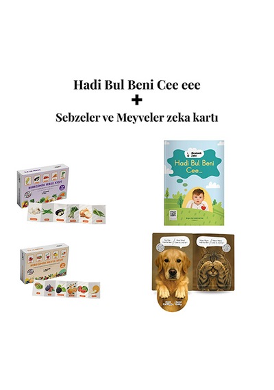 Hadi Bul Beni Cee Eee Türkçe & İngilizce Sesli Yönerge -bebeğimin