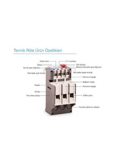 Termik Role 18-26 Amper 70000012 Makel