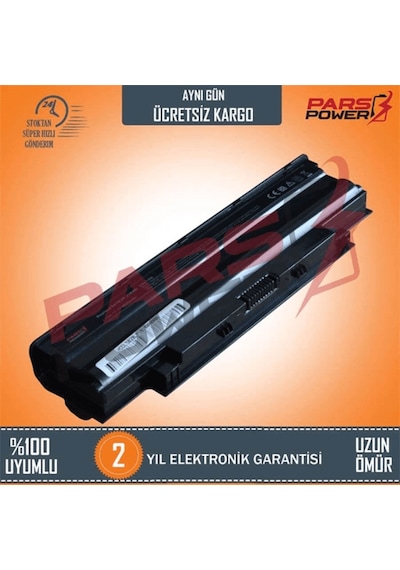 Dell Uyumlu Inspiron N5010-T38F43, N5010-T38H33 Notebook Batarya - Pil 307302289