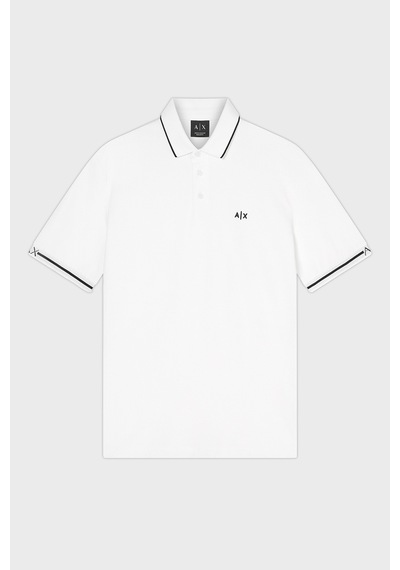 Armani Exchange Erkek Polo Xm002356 Af13026 U0009 Beyaz Beyaz