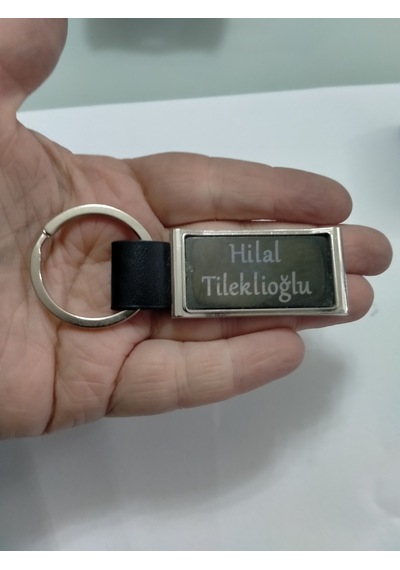 Mrchediyesepeti Çelik Kaliteli Kişiye Özel İsim Yazılı Anahtarlık No:98