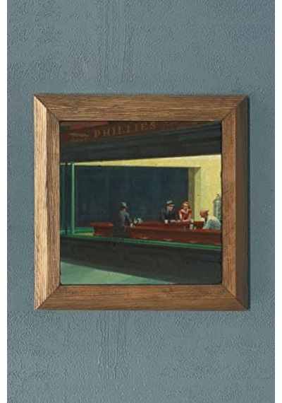 Okeeffe - Blue Tablosu 83 X 55-2 Parçalı