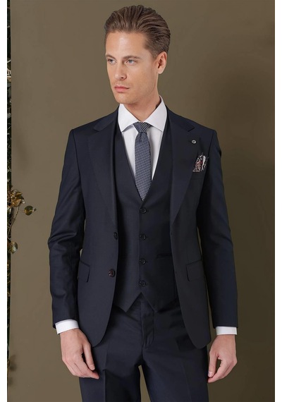 Efor Tk 881 Slim Fit Lacivert Klasik Takım Elbise Lacivert Efor Tk 881 Slim Fit Lacivert Klasik Takım Elbise Lacivert