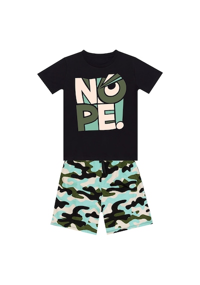 Nope Erkek Çocuk Yazlık T-shirt Şort Takım