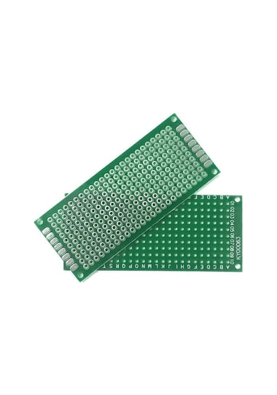 Koodmax 5 Adet 3x7cm Proto Pcb Delikli Pertenaks Prototip Deney Kartı Delikli Plaket Pertinaks