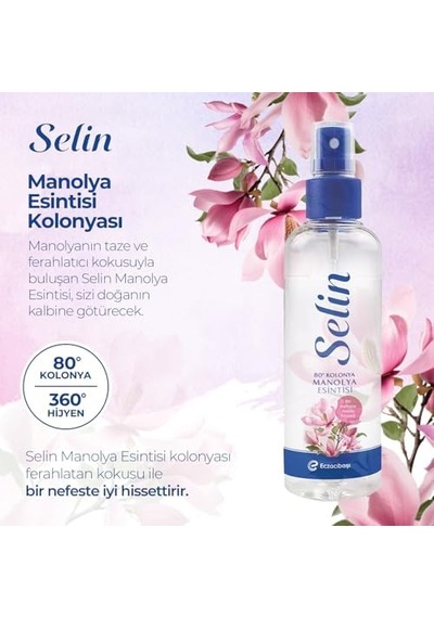 Selin Manolya Esintisi Kolonya 100 Mililitre