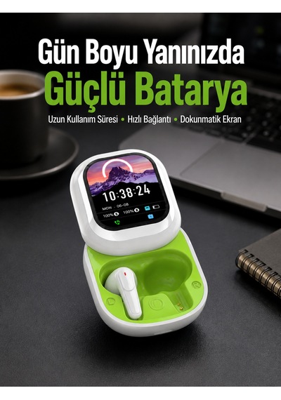 Kayar Kapak Tasarımlı Bluetooth Kulaklık