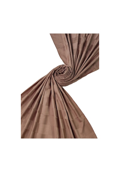 Mim Eşarp Emproyal Silver Jakar Dama Desenli Şal 75x190 Cm Vizon