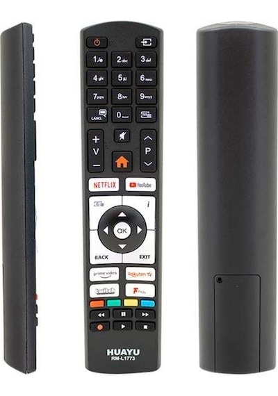 Huayu Rm-l1773 Vestel Uyumlu Netflix-youtube-prime Vide Tuşlu Universal Lcd Led Tv Kumandası