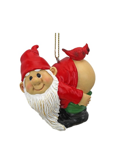 Lexroo Noel Süsü - Bahçe - Loonie Moonie Gnome - Yaramaz Cüceler - Mooning Gnomes Heykelleri