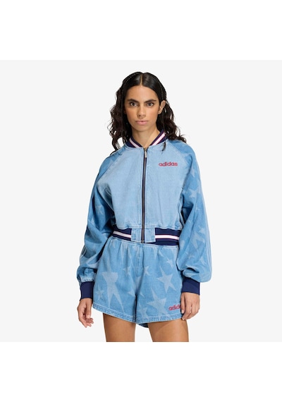 Adidas Varsity Kadın Mavi Ceket Ke2346 Çok Renkli