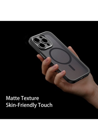 Rock Apple Uyumlu iPhone 16 Pro Max Anti-drop Lens Korumalı Magsafe Kılıf Çok Renkli