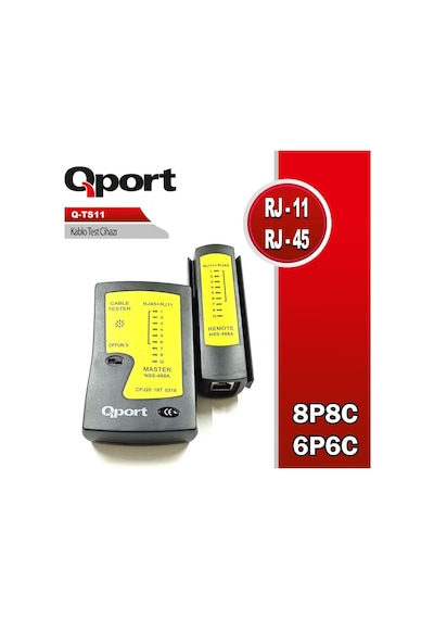 QPORT Q-TS11 KABLO TEST CİHAZI