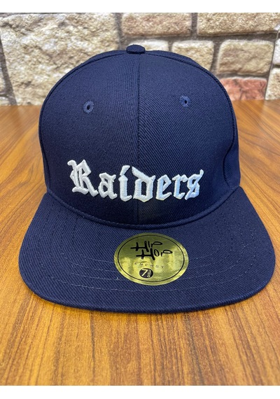Hamze Las Vegas Raiders Hiphop Snapback Rapper Amerikan Futbol Unisex Şapka Cap Lacivert