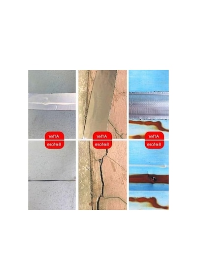 Su Geçirmez Alüminyum Folyo Bant - 5 Cm X 2 Metre, Yüksek Sıcaklık Dayanımı