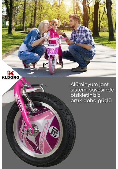 Kldoro Molli 12 Jant Alüminyum Kadro Kız Çocuk Bisikleti