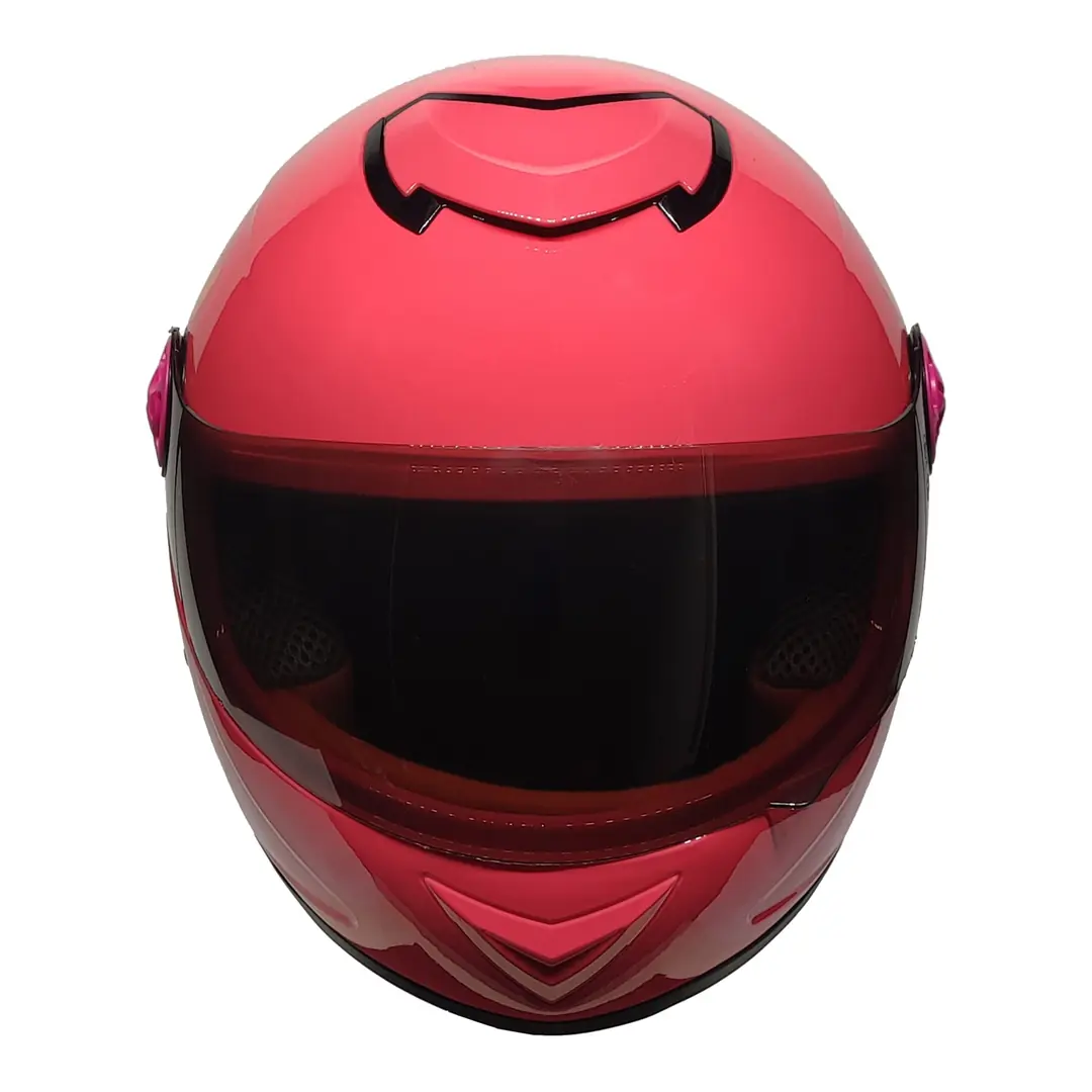 Skull Pembe Çocuk Kaskı Pro Helmets Sy118 Full Face Çocuk Kaskı 48cm Skull Pembe