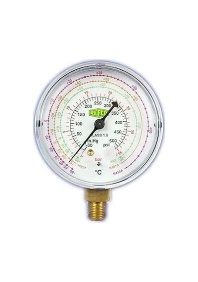 Refco Mr-306-ds-multı Yüksek Basınç Alttan Bağlantılı Manometre No:4664456