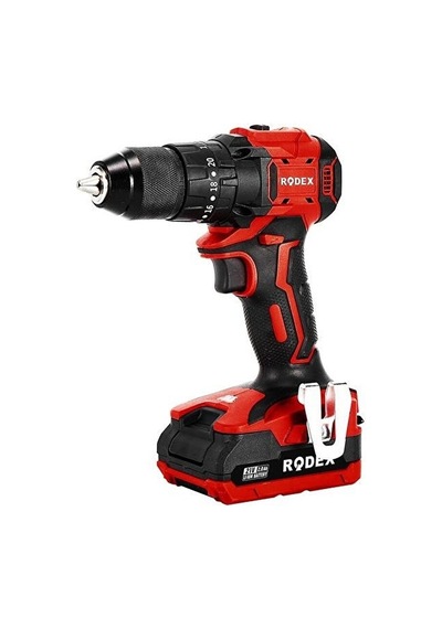 Rodex RDX3404  Akülü Matkap 13 MM 850 W Oto.Mandren