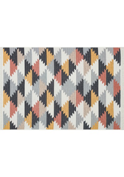 Multy Yıkanabilir Çift Taraflı Modern Desenli Dokuma Kilim