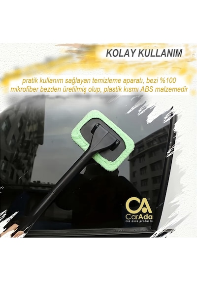 Araba Camı Temizleme Seti, Cam Temizleme Aparatı